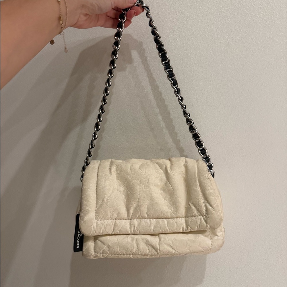 White Cream Marc Jacobs Pillow bag